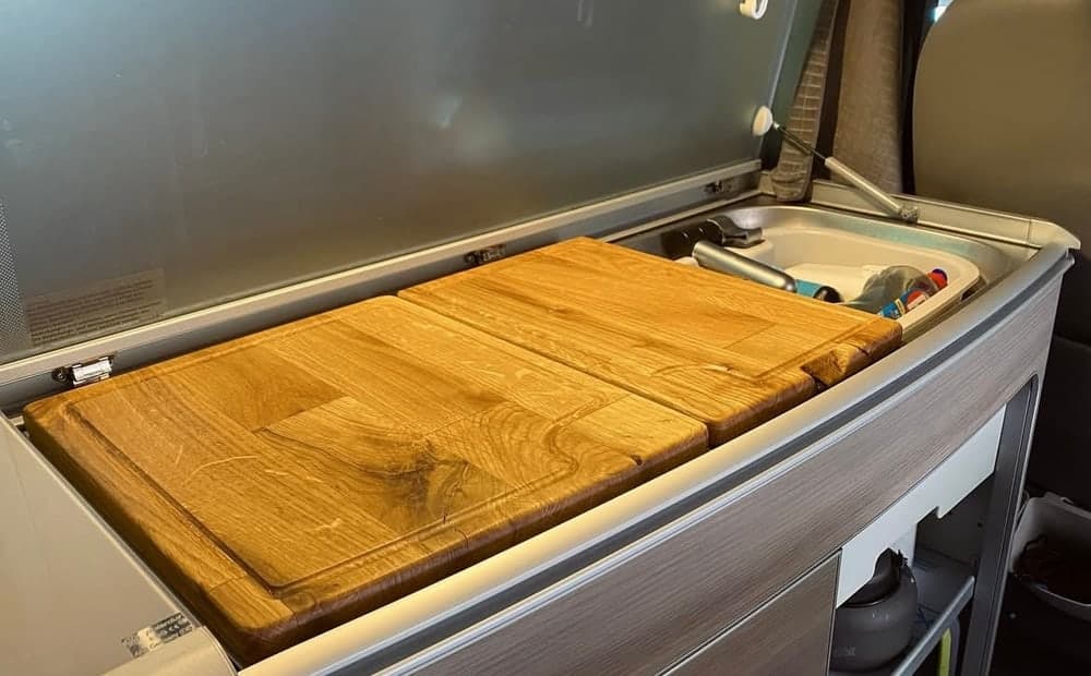 Bulli Innenausbau aus Holz